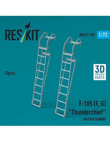 F-105 (F, G) Thunderchief access ladders (2 pcs) (3D Printed) 