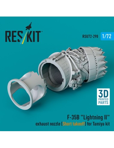 F-35B Lightning II exhaust nozzle (Short takeoff) for Tamiya kit (3D printed) 
