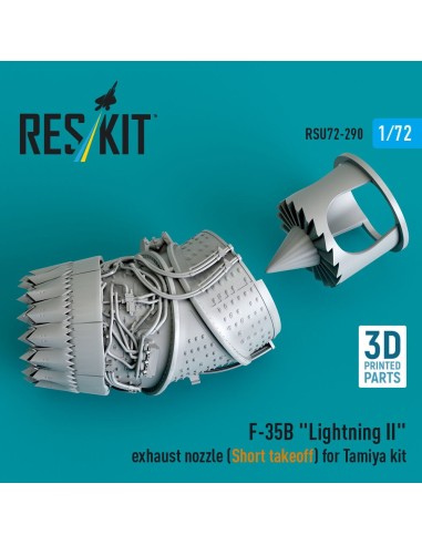 F-35B Lightning II exhaust nozzle (Short takeoff) for Tamiya kit (3D printed) 