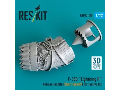 F-35B Lightning II exhaust nozzle (Short takeoff) for Tamiya kit (3D printed) 