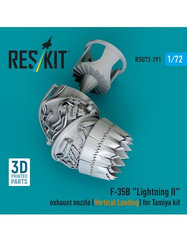 F-35B Lightning II exhaust nozzle (Vertical Landing) for Tamiya kit (3D printed) 