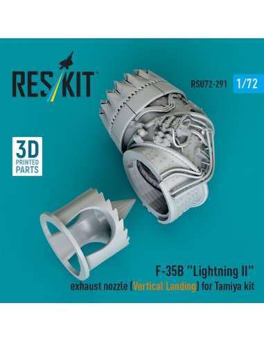 F-35B Lightning II exhaust nozzle (Vertical Landing) for Tamiya kit (3D printed) 
