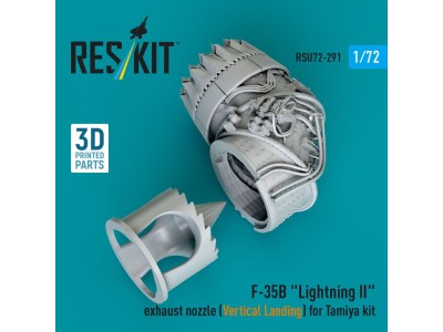 F-35B Lightning II exhaust nozzle (Vertical Landing) for Tamiya kit (3D printed) 