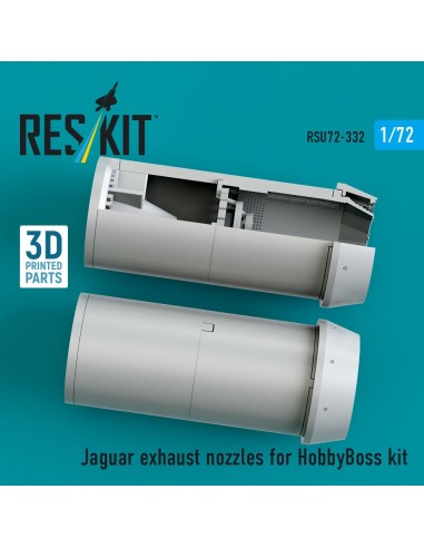 Jaguar exhaust nozzles for HobbyBoss kit (3D Printed) 