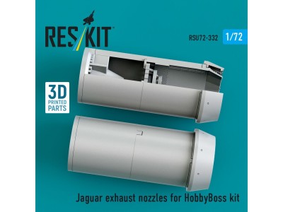 Jaguar exhaust nozzles for HobbyBoss kit (3D Printed) 