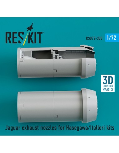Jaguar exhaust nozzles for Hasegawa/Italleri kits (3D Printed) 