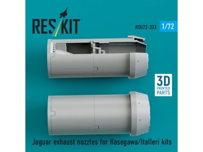 Jaguar exhaust nozzles for Hasegawa/Italleri kits (3D Printed) 