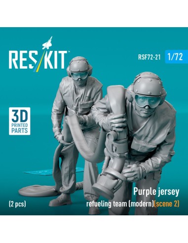 Purple jersey refueling team (modern) (scene 2) (2 pcs) (3D Printed) 