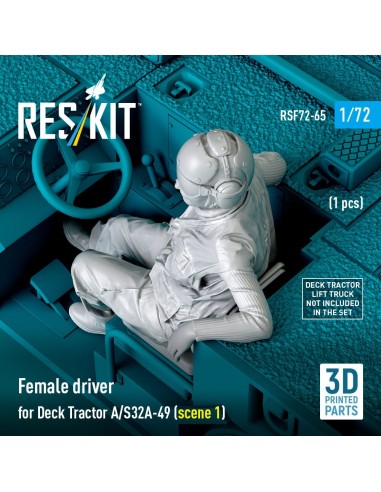 Female driver for Deck Tractor A/S32A-49 (scene 1) (1 pcs) (3D Printed) 