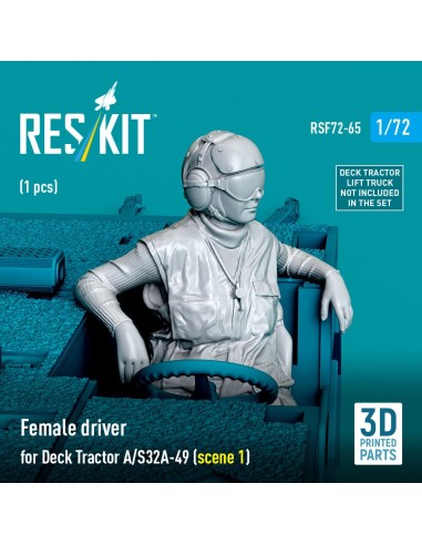 Female driver for Deck Tractor A/S32A-49 (scene 1) (1 pcs) (3D Printed) 