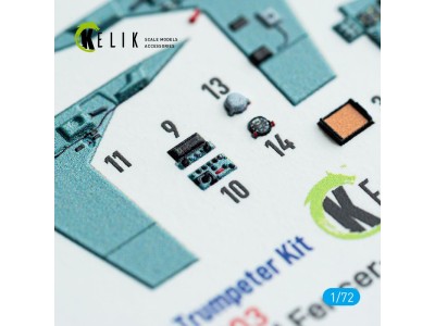 SU-24M interior 3D decals for Trumpeter kit 
