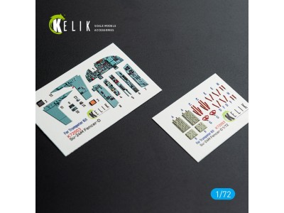 SU-24M interior 3D decals for Trumpeter kit 