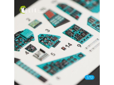 MI-24P interior 3D decals for Zvezda kit 