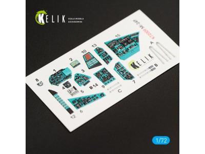 MI-24P interior 3D decals for Zvezda kit 