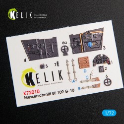 BF109-10G interior 3D decals for Fine Molds kit 