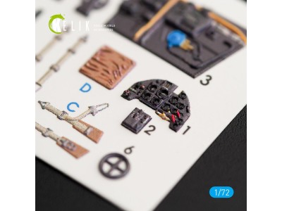 BF109-10G interior 3D decals for Fine Molds kit 