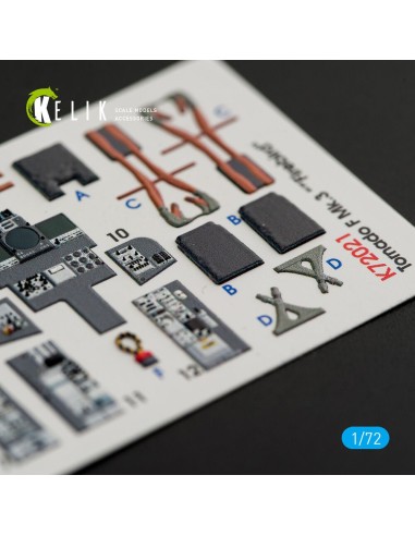 Tornado F Mk.3 Firebird interior 3D decals for Hasegawa 