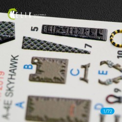 A-4E Skyhawk interior 3D decals for Fujimi/Hobby 2000 kit  2