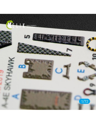 A-4E Skyhawk interior 3D decals for Fujimi/Hobby 2000 kit 