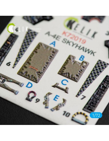 A-4E Skyhawk interior 3D decals for Fujimi/Hobby 2000 kit 