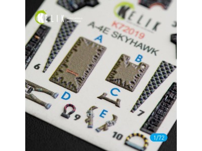 A-4E Skyhawk interior 3D decals for Fujimi/Hobby 2000 kit 