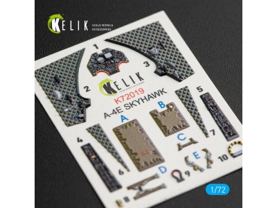 A-4E Skyhawk interior 3D decals for Fujimi/Hobby 2000 kit 