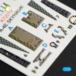 A-4(B,P) Skyhawk interior 3D decals for Airfix kit  2