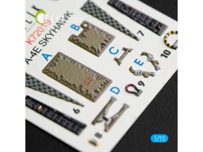 A-4(B,P) Skyhawk interior 3D decals for Airfix kit 