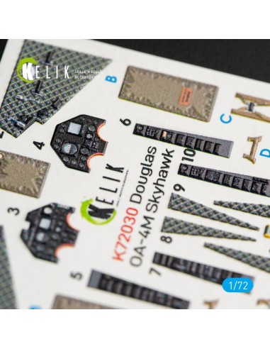 OA-4M Skyhawk interior 3D decals for Fujimi/Hobby 2000 kit 