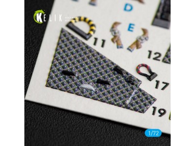 OA-4M Skyhawk interior 3D decals for Fujimi/Hobby 2000 kit 