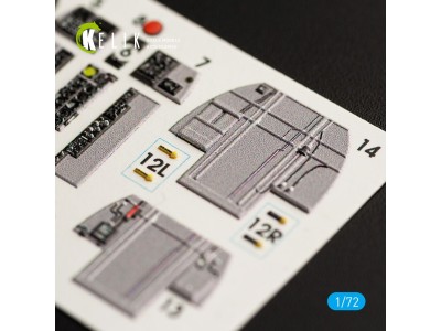 RF-4E Phantom II interior 3D decals for Hasegawa kit 
