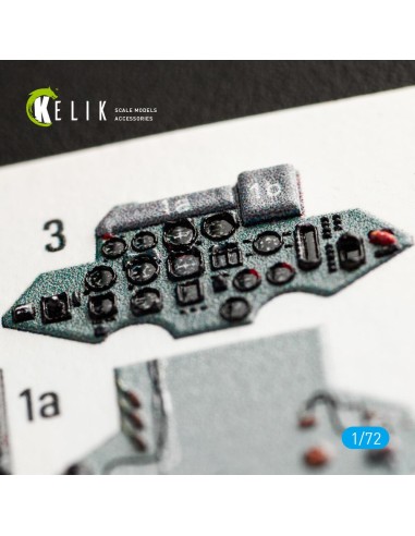 SU-27 interior 3D decals for Trumpeter kit 