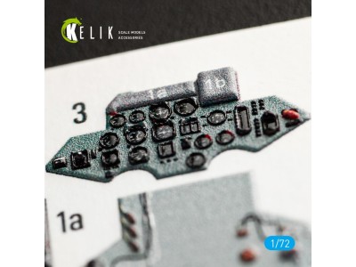 SU-27 interior 3D decals for Trumpeter kit 