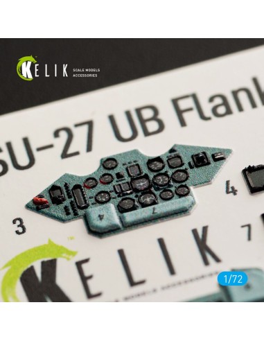 SU-27UB interior 3D decals for Trumpeter kit 