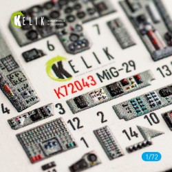 MiG-29 Fulcrum-A 9-12 interior 3D decals for GWH kit  2