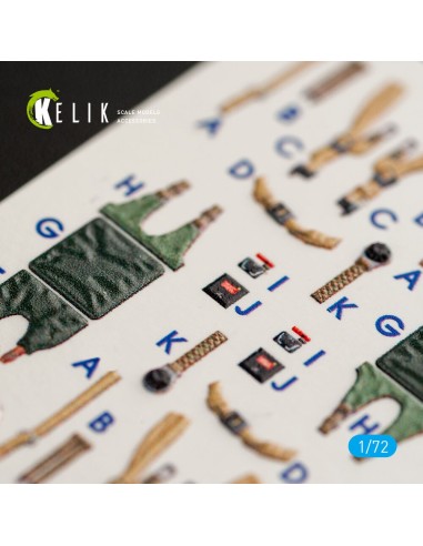 Blackburn Buccaneer S.2C interior 3D decals for Airfix kit 