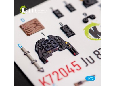 Junkers Ju 87D-3 Stuka - Interior 3D Decal for Special Hobby kit 