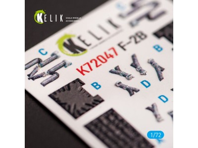 JASDF F-2B Fighter interior 3D decals for FineMolds kit 