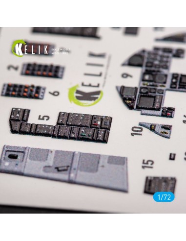F-15C MSIP II Eagle interior 3D decals for GWH 