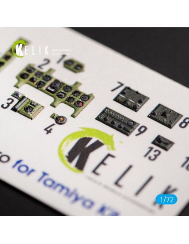 A6M3 Zero - interior 3D decals for Tamiya kit 