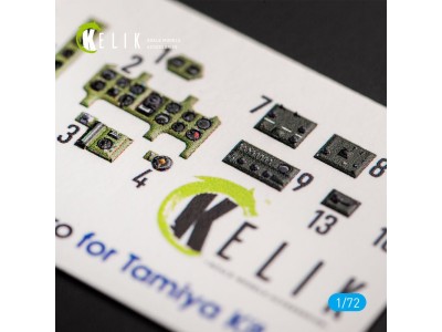 A6M3 Zero - interior 3D decals for Tamiya kit 