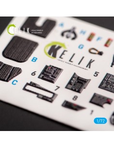 F-35A interior 3D decals for Tamiya kit 
