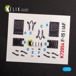 F-15I IAF Ra`am - interior 3D decals for GWH kit 