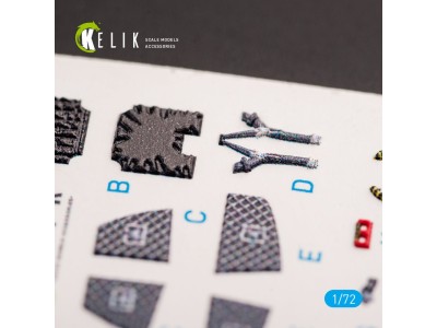 F-15E Strike Eagle - interior 3D decals for Revell kit 