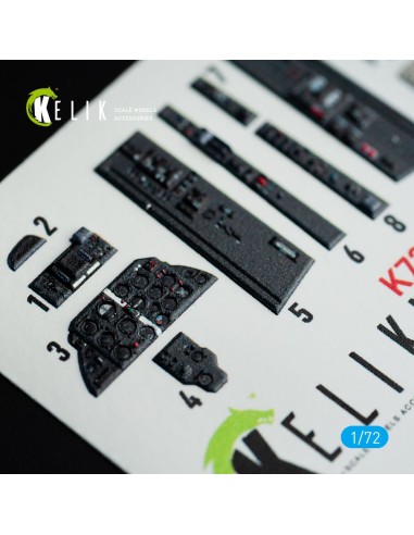 MiG-21 F-13  interior 3D decals for Revell kit 