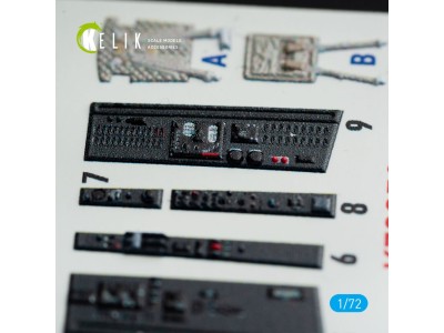 MiG-21 F-13  interior 3D decals for Revell kit 
