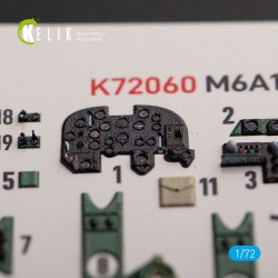 M6A1 Seiran/Nanzan interior 3D decals for Tamiya kit 