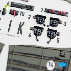 PBY-5A Catalina interior 3D decals for Academy kit  2
