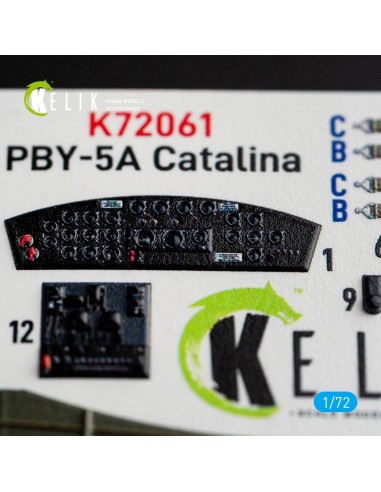PBY-5A Catalina interior 3D decals for Academy kit 