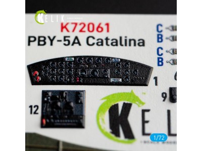 PBY-5A Catalina interior 3D decals for Academy kit 